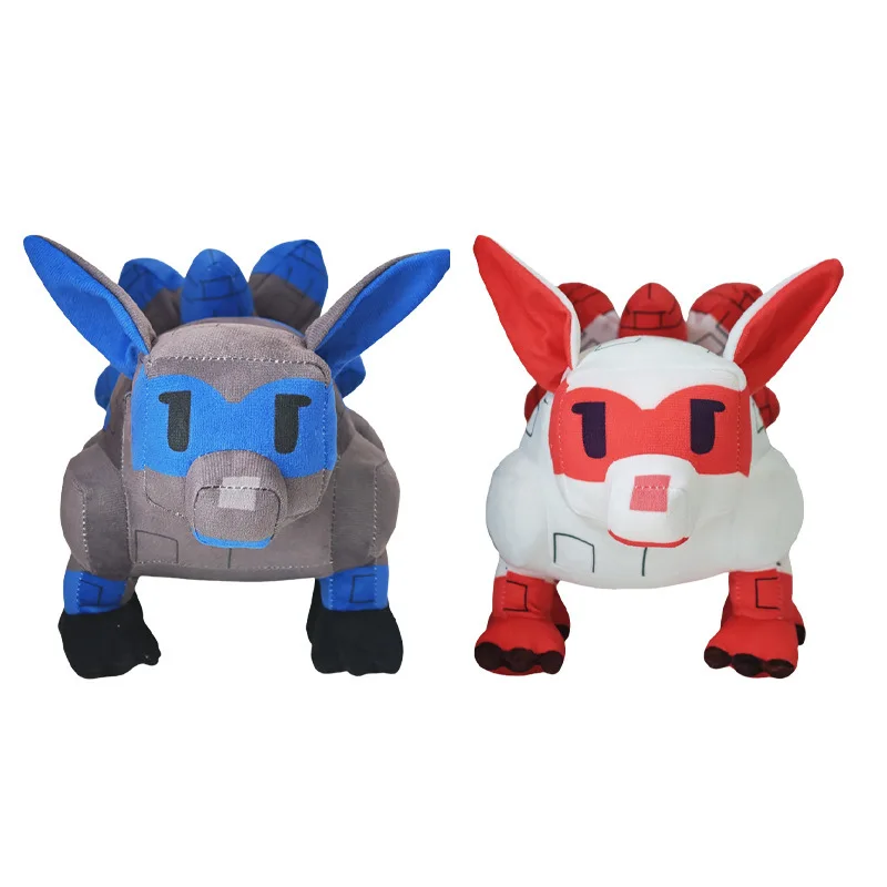 

Anime Nine Tailed Fox Plush Toy Kitsune Stuffed Animal Doll Cute Block Game Pet Soft Plushie Gift for Kids Fans