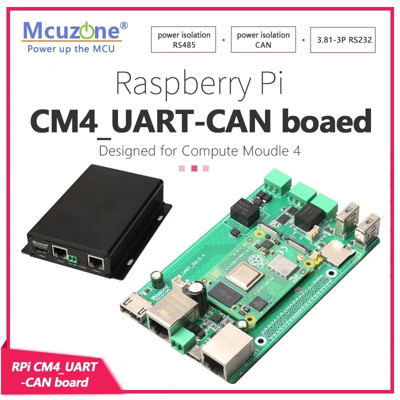 Placa de CM4_UART-CAN Raspberry Pi