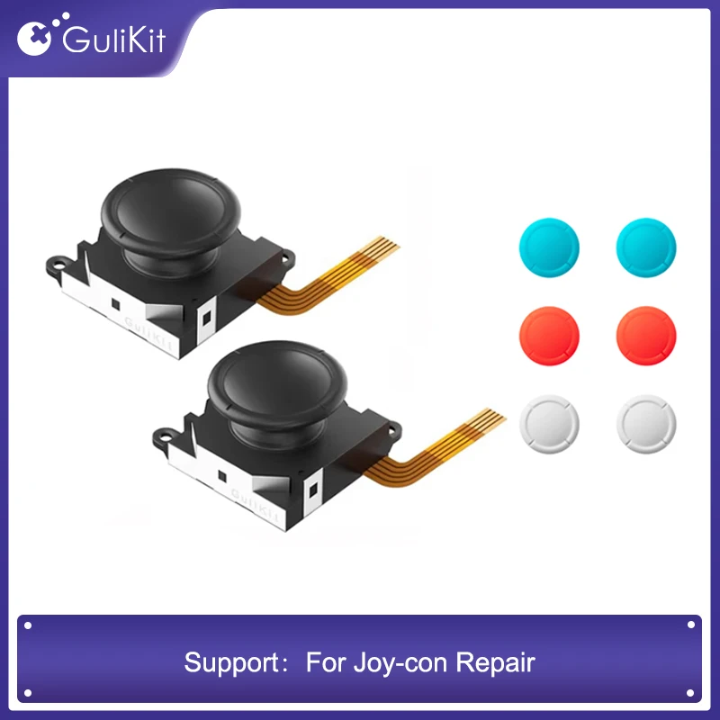 Gulikit NS40T TMR Sensing Joystick voor JoyCon Controle Vervangende Stick voor Nintendo Switch OLED NS Lite Reparatie Accessoires