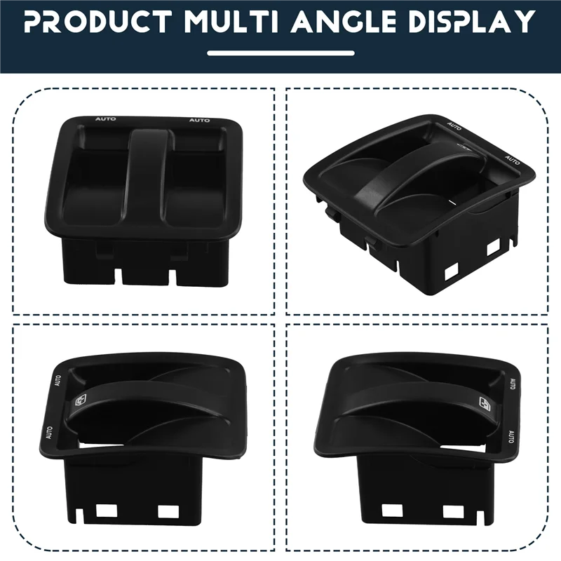 รถแดชบอร์ดหน้าต่างล็อคLiftแผงสวิทช์ 1RP74DX9ACสําหรับJeep Wrangler 2 ประตู 2011-2017
