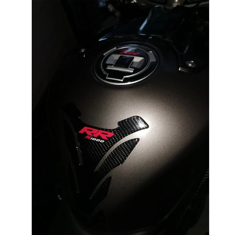 Carbon Fiber Fuel Tank Cap Pad Sticker For BMW S1000RR HP4 2009 2010 2011 2012 2013 2014 2015 Motorcycle 3D Oil Gas Cover Decal