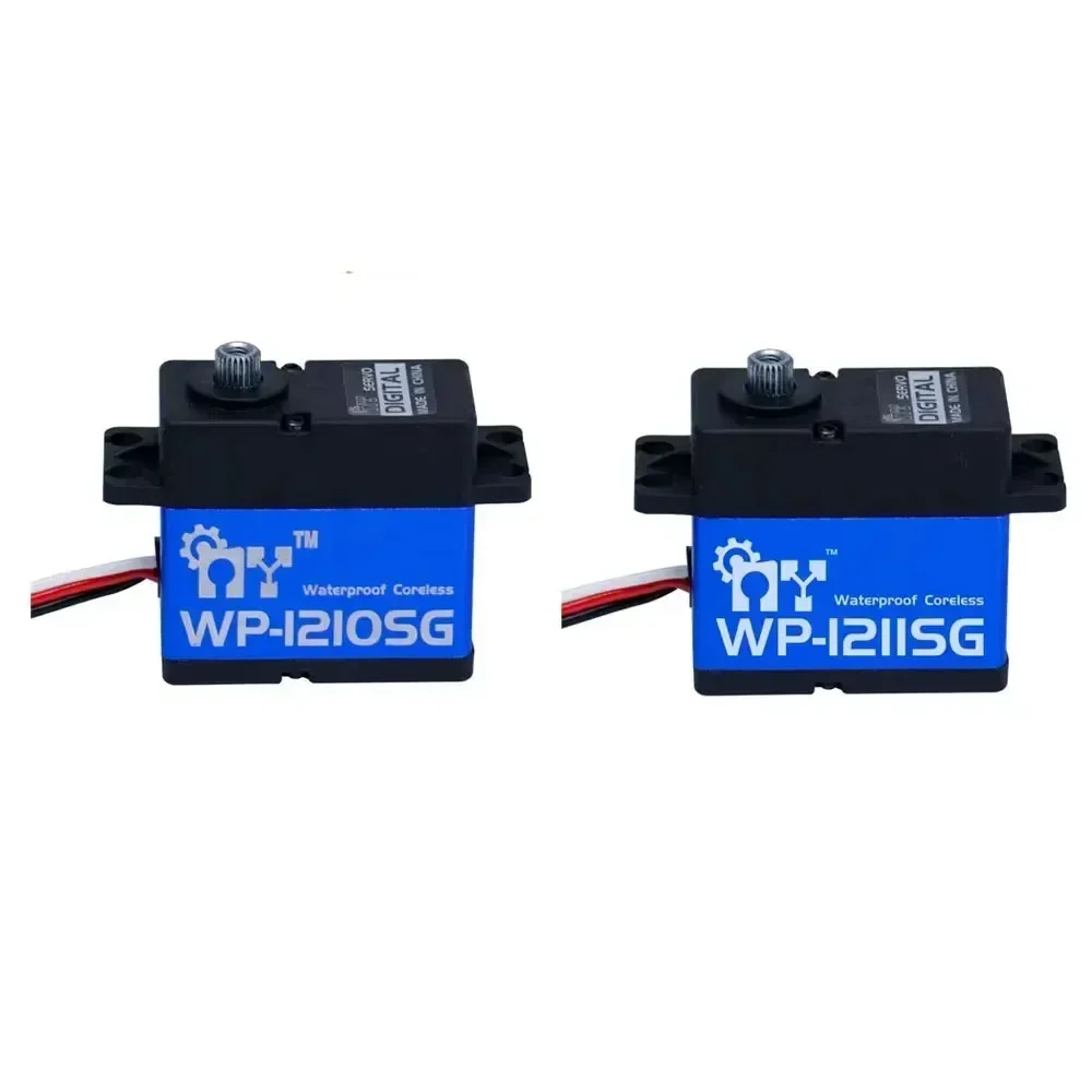 MY WP-1210SG 1211SG أجهزة رقمية بدون قلب 7.4 فولت 32 كجم 25 كجم، تروس تيتانيوم عالية الجهد لسيارة هليكوبتر RC وذراع الروبوت