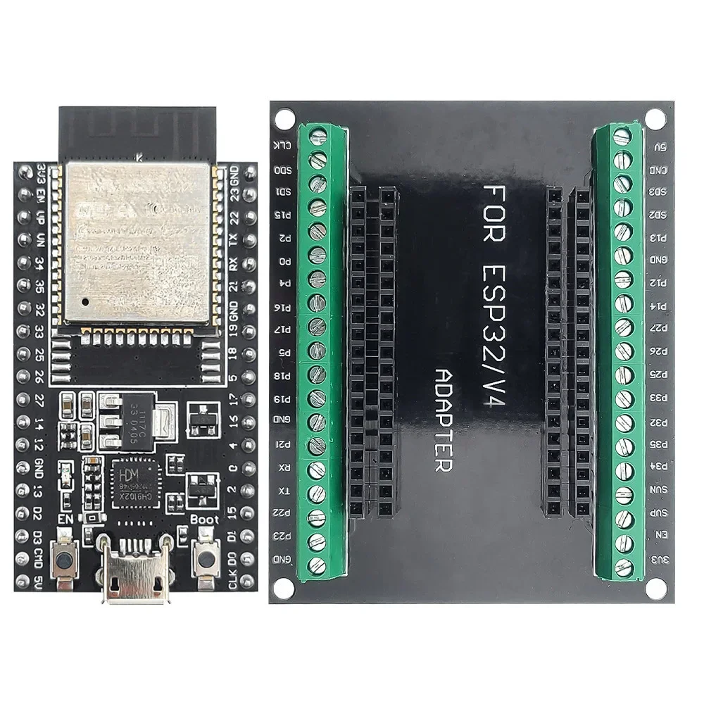 ESP32 Development Board met GPIO Uitbreidingskaart Kit ESP32-32D BT Wifi Module 38PIN CP2102 ESP32-DevKitC USB Type-C