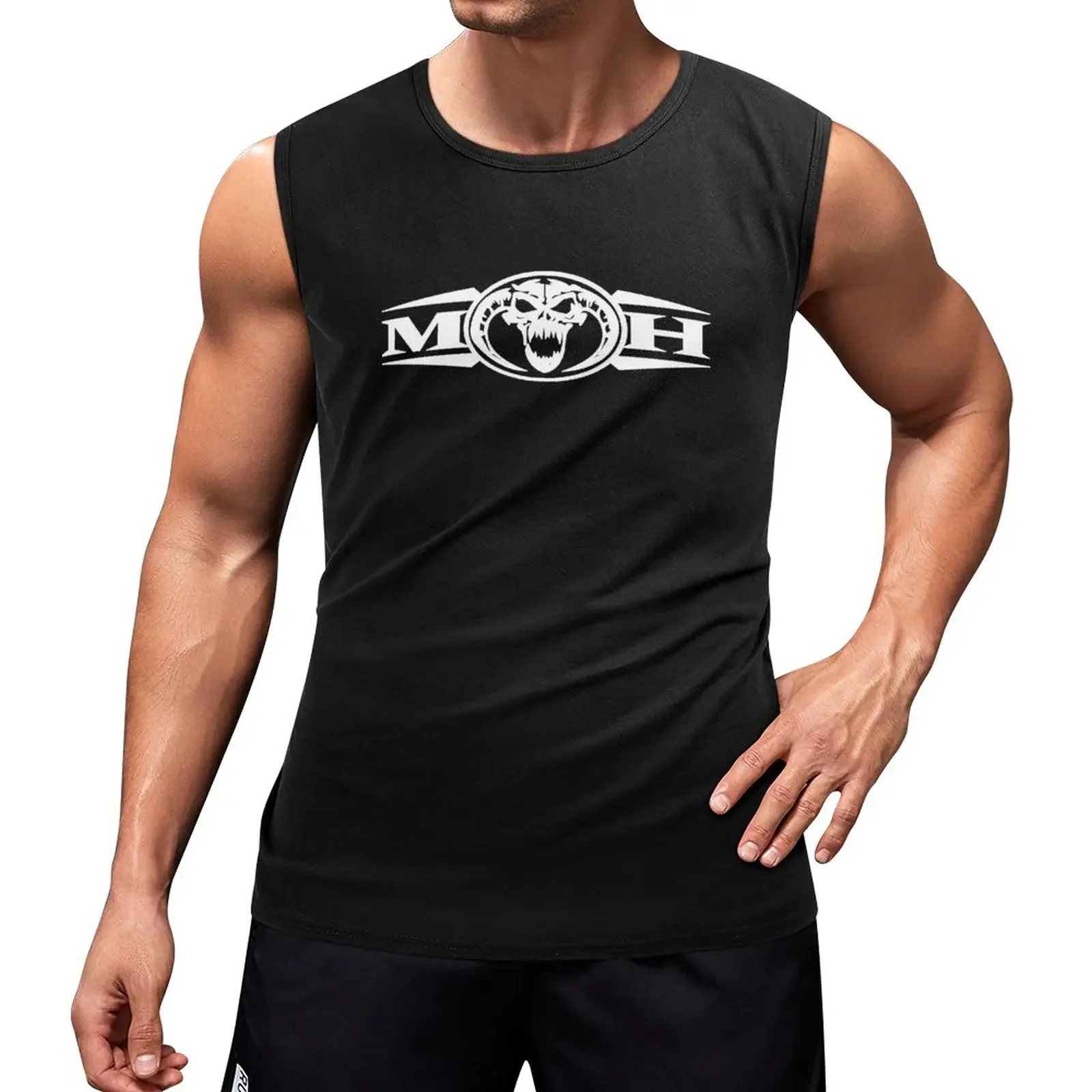 

New Masters of Hardcore is the name of a Dutch Hardcore Tank Top t shirts sports vest mens clothing clothes for men summer