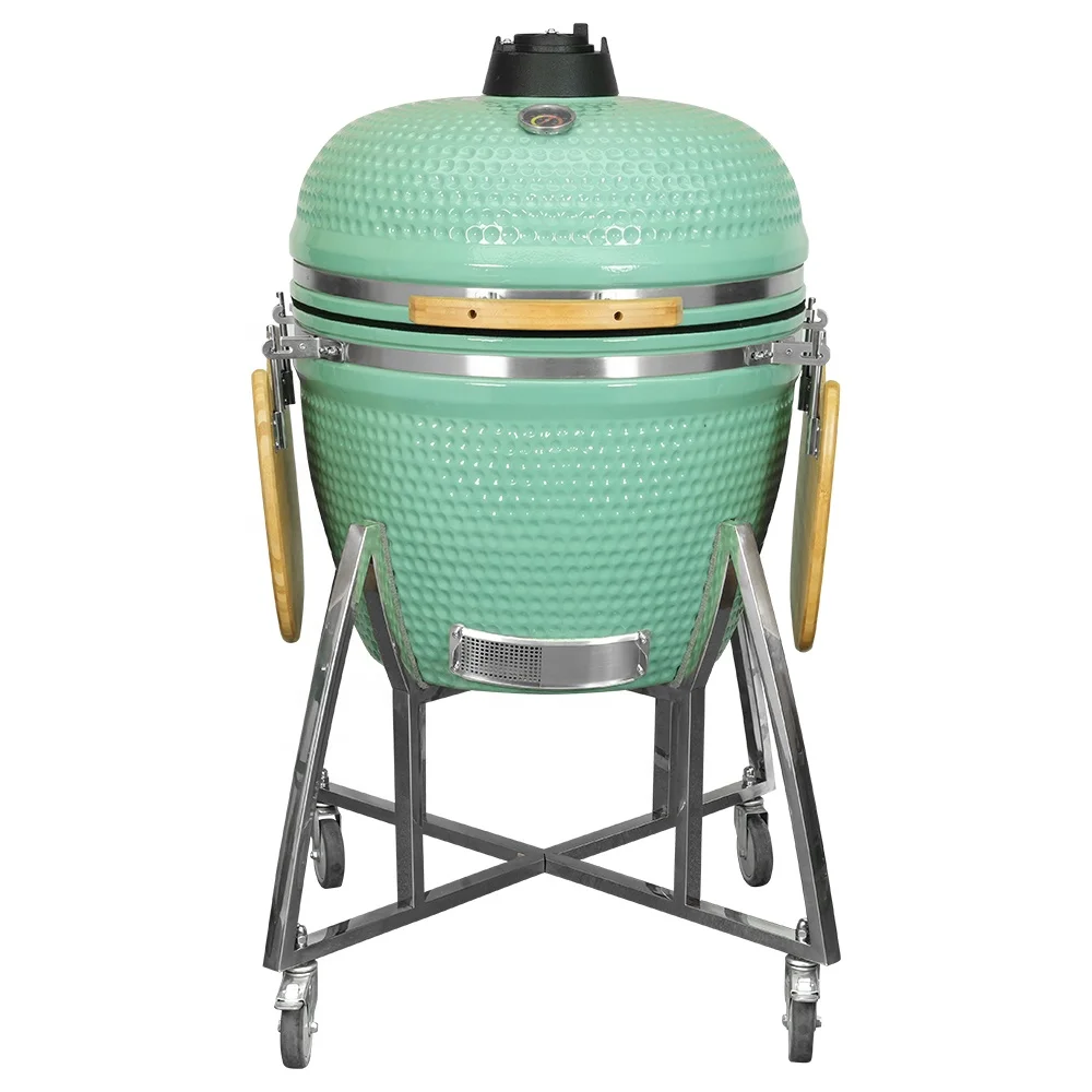 New CL-26 Inch Water Blue New Color Customized Kamado Grill Charcoal Fuel with Stainless Steel Stand