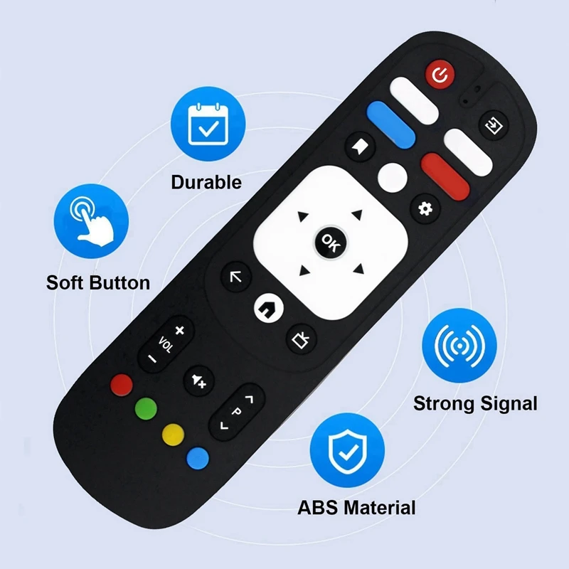 B04B-20X Replace RM-C3287 Voice Remote Control For JVC RM-C3570 For KENWOOD For Motorola Smart TV Remote Control