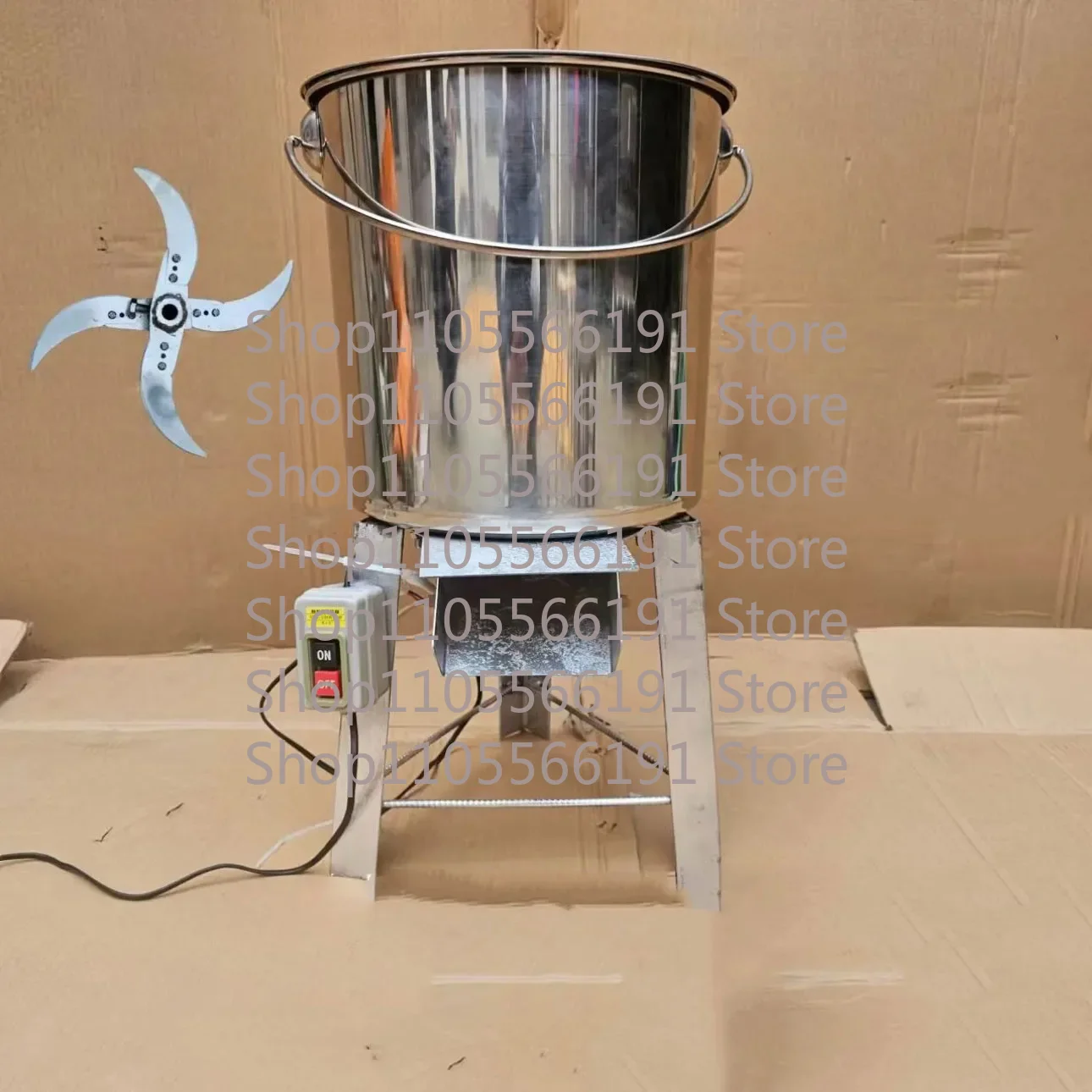 220V Vegetable Shredder For Chickens Electric Vegetable Chopping Machine Cutter Livestock Grass Shredder