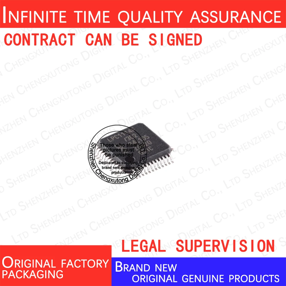 

2pcs/lot LPC1114FBD48/302 LPC1114FBD48 LQFP 100% genuine stock in brand new original packaging