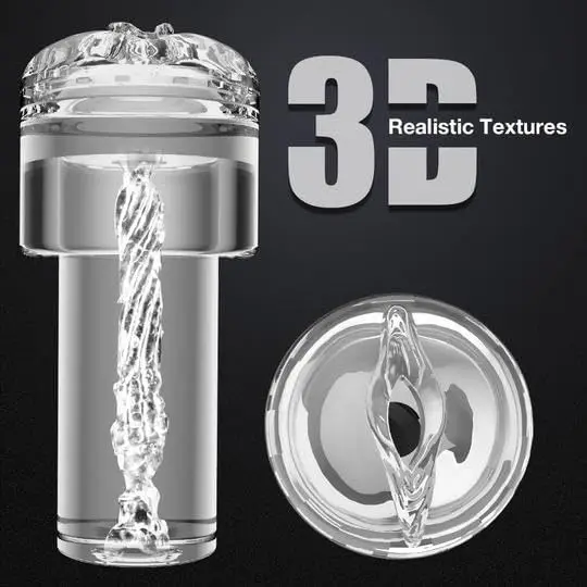 Masturbadores masculinos eléctricos, copa masturbadora masculina para mamada con 3 succiones al vacío y coño de bolsillo grueso para masturbación masculina, Tivi