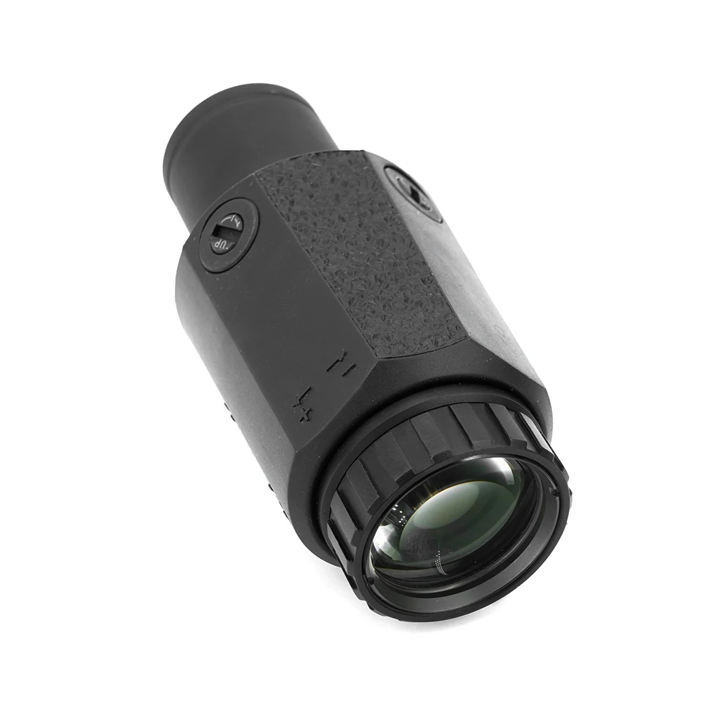 Sotac Gear 3X-C Magnifier Sight, 3X Mag Tactical Scope, Airsoft Accessories, Optics Sniper, FDE and Black, In Stock