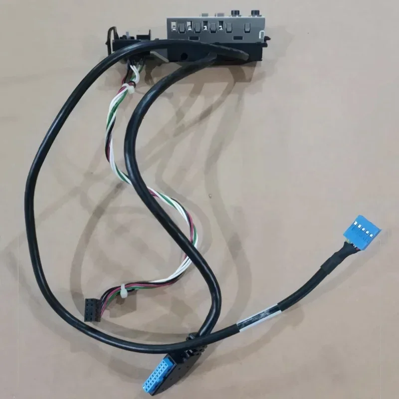 Computer USB 3.0 Socket and ON/Off Power Button Switch with Cable Replacement for HP 480 G2 490  400  MT Chassis