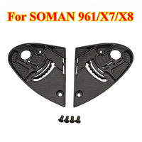 Helmet Accessories Suitable for SOMAN 961/X7/X8, GXT 602/601, SHAFT DV610 Lens base Replacement Spare Part
