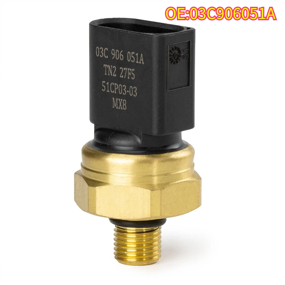 

High quality New For 03C906051A Fuel Injection Pressure Sensor For Audi Q7 VW Cc Passat Touareg EOS 51CP03-03 03C906051A
