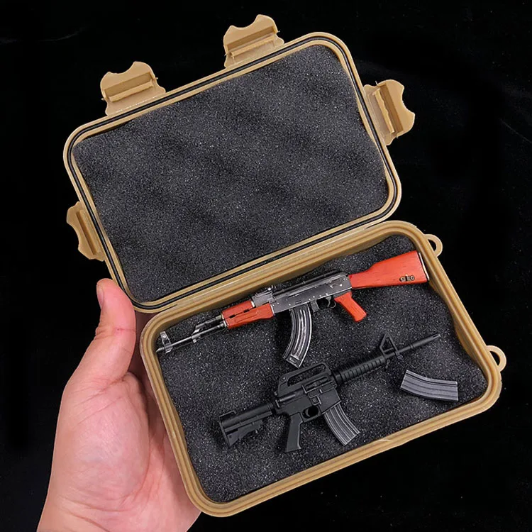 1/6 skala broń wojskowa zestaw akcesoriów wielofunkcyjny broń pudełko do przechowywania wyświetlacz pudełko sceny dla 12 "Model postaci