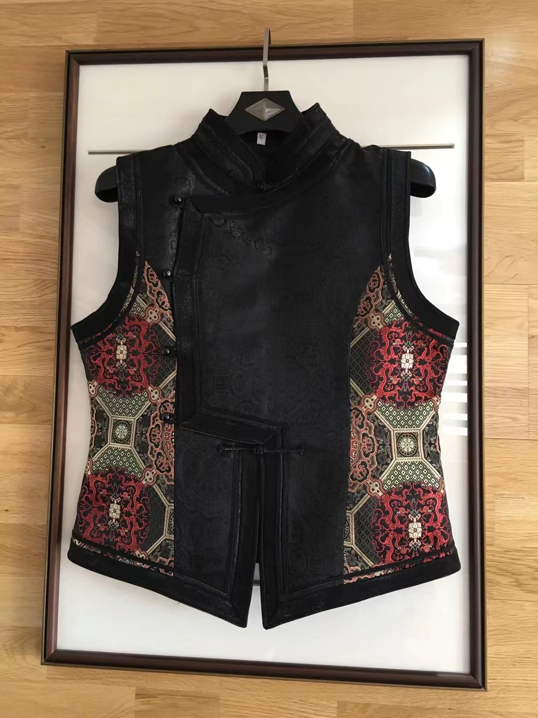 

Women's New Retro Short Spring and Autumn Ladies' Vest Handmade Mongolian Casual Clothes Product
