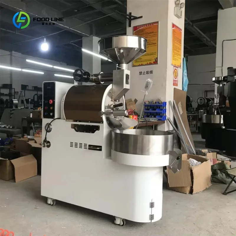 تركيا غاز ازمير 1 كجم 2 كجم 3 كجم 6 كجم 10 كجم 12 كجم آلات منزلية آلة تحميص الفول الأوتوماتيكية الكاملة 5 كجم طبل محمصة قهوة للبيع #2