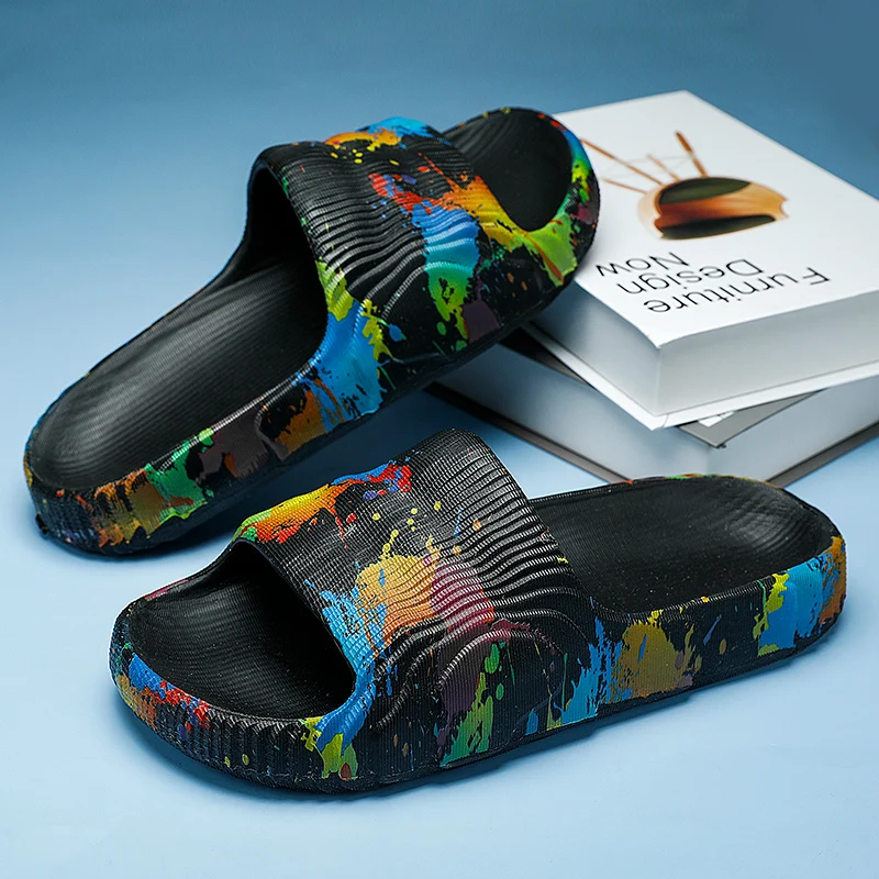 Unisex Damen Mode-Hausschuhe Sommer-Sandalen - Stilvolle Bequeme Schuhe für Damen und Herren – Detail 4