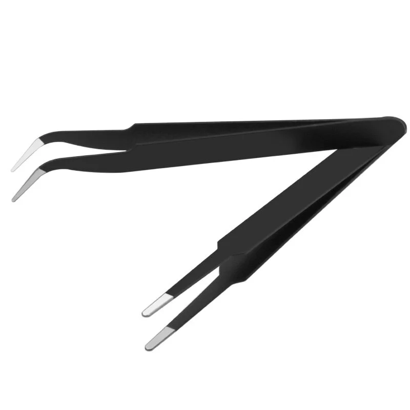 6 Pieces Per Set Anti-static Stainless Steel Tweezers Tool for Eyelash Extension Supplies Makeup Tools