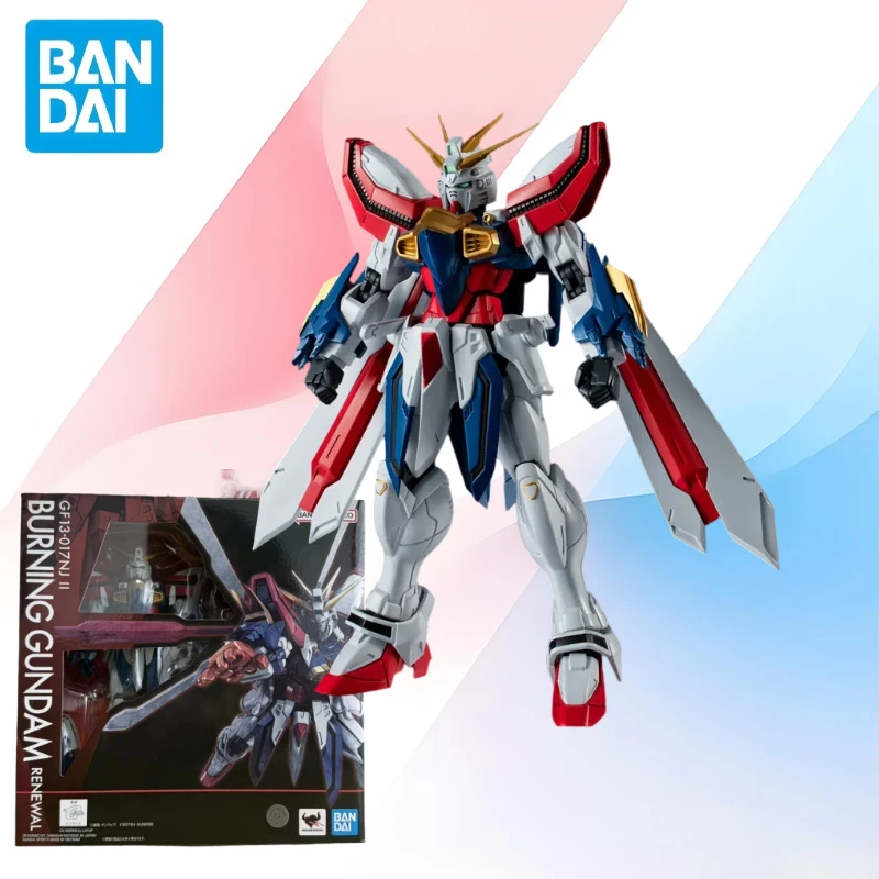 

In Stock BANDAI Original Box GU GUNDAM UNIVERSE BURNING GUNDAM Anime Action Figure Model Toy Gift for Kid Foam Box Packaging