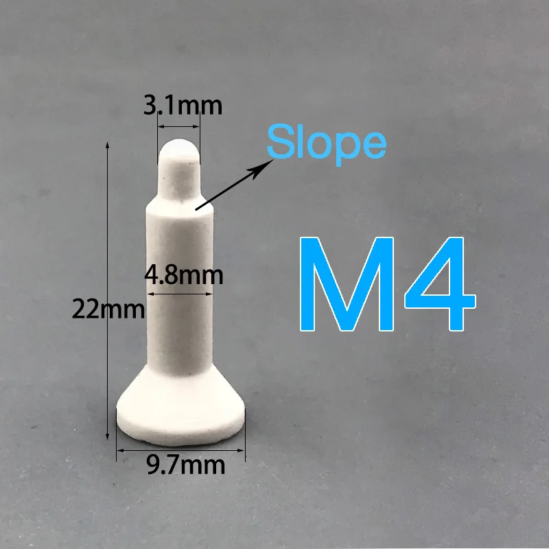 10 Spot Welding Machine Accessories M4 M6 M8 M9 M10 M12 M13 M14 Ceramic Positioning Pin Insulated Ceramic Sleeve