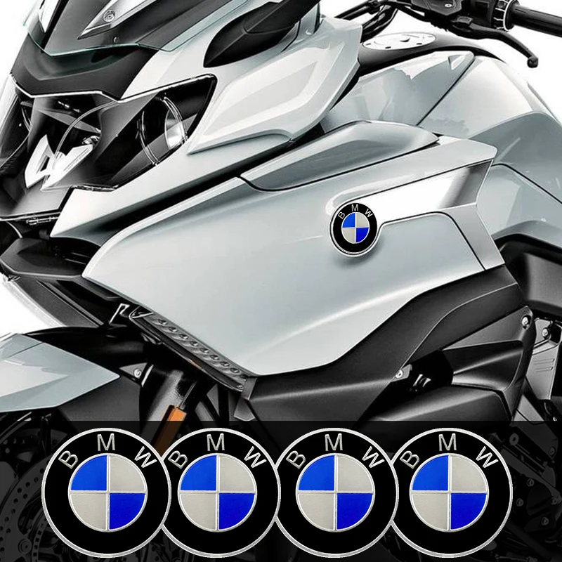 Car Motorcycle Modified Car Sticker Metal Car Sticker Aluminum Round Sticker Decal For BMW R1250GS R1200GS ADV F850GS F750GS