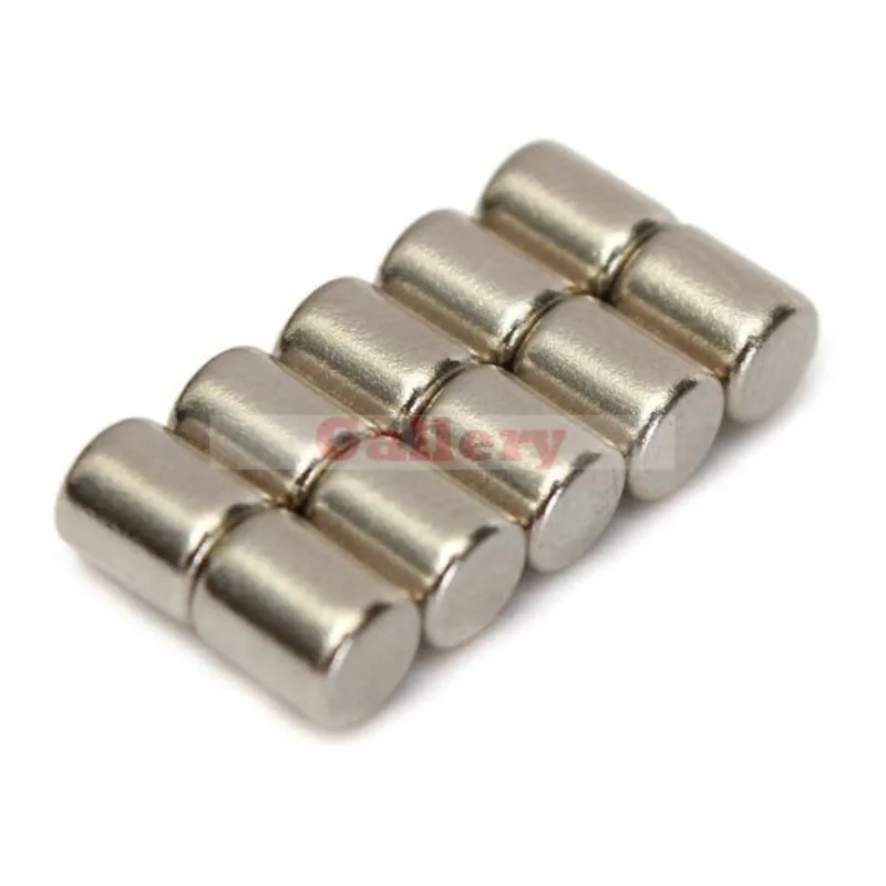 

30pcs Lot N52 4x5mm Strong Round Cylinder Magnets Rare Earth Neodymium magnet balls mini fridge