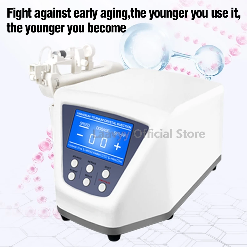 Needle Free Water Light Instrument Home Use Microcrystalline Non-Invasive Import Beauty Equipment Skin Whitening And Hydrating