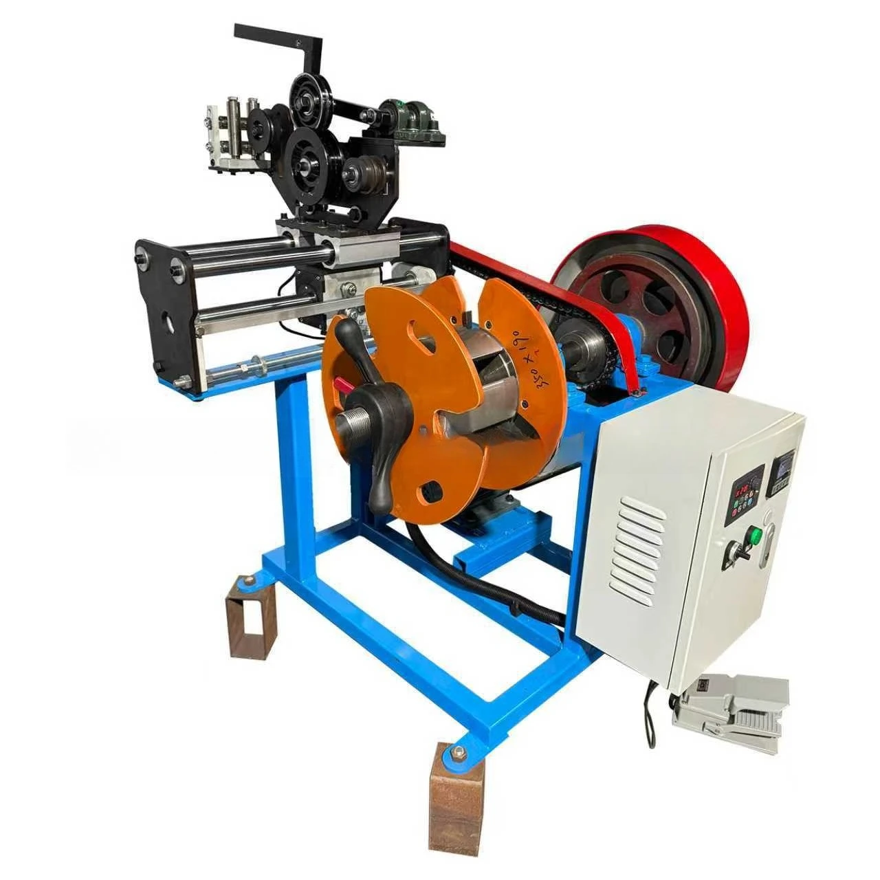 Wire and cable winding machine Automatic wire arranging meter ring machine