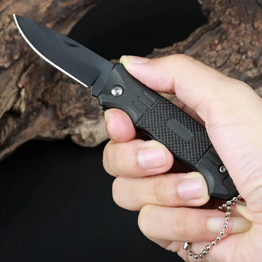 

Открытый маленький нож из нержавеющей стали, складной нож для выживания в кемпинге, портативный нож высокой твердости, многофункциональный нож