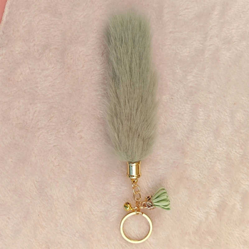 Модный-брелок-с-кисточками-из-искусственных-волос-портативный-зимний-брелок-для-ключей