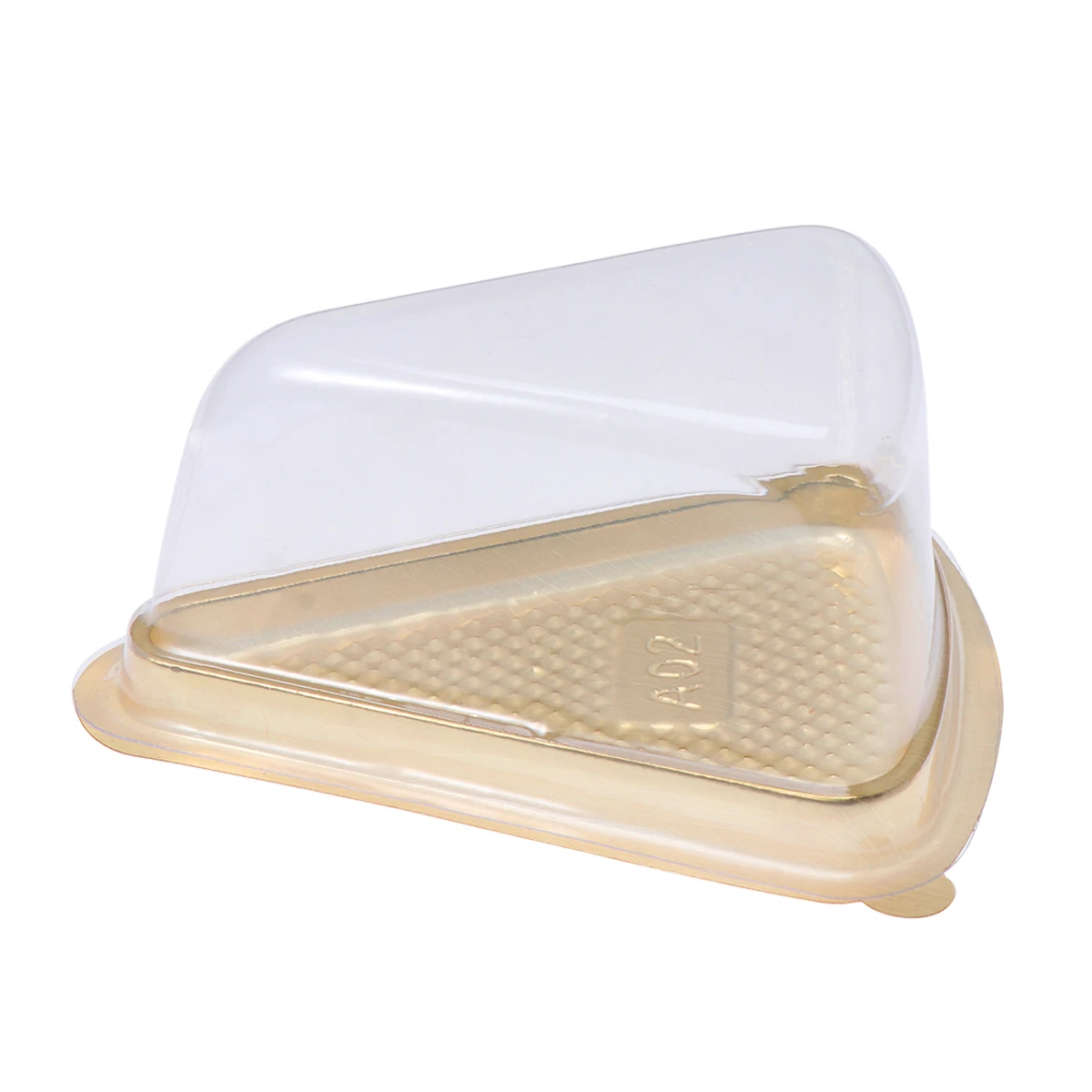 

50 Pcs Cake Mooncake Packaging Boxes Food Grade Plastic Triangle Shape Waterproof Portable Gift Boxes For Special