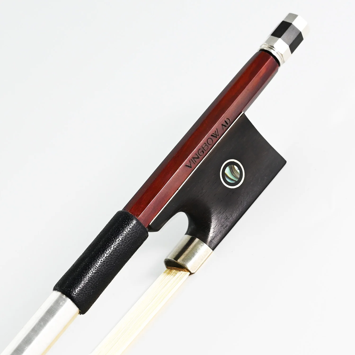 Well Made VIOLIN BOW 4/4 3/4 1/2 1/4 Brazilwood Stick Ebony Frog Natural Horsehair Sweet Tone Violin Parts Accessories 310V