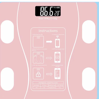 Digital Body Weight Scale Smart Wireless Fat Scale Bathroom Weight Scales for Body Composition Analyzer with Smartphone App