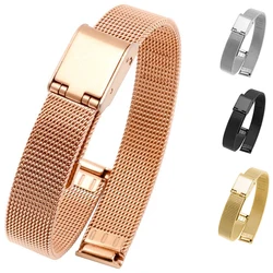 （flash sale） Watch Strap  8mm 10mm 12mm 13mm 14mm 15mm 16mm 17mm 18mm 19mm 20mm 21mm 22mm 24mm  Stainless Steel watch Band