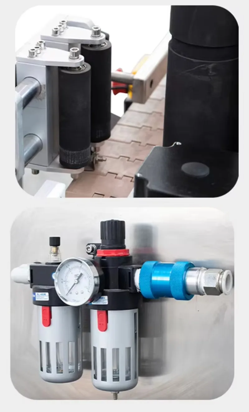 Automatic Mineral Water Plastic Round Bottle Labeling Machine for Round Bottles Sticker Label Packing Machine