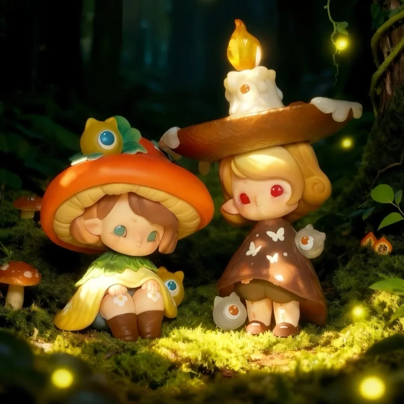 جديد Impopo الهمس في الليل سلسلة صندوق أعمى Kawaii شخصية صغيرة سطح المكتب سيارة زخرفة جمع نموذج لعبة عصرية الفتيات الاطفال هدية #4