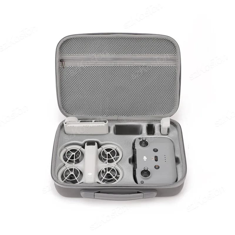 

Mini Drones Controller Accessories Portable Travel Bag Case for DJI NEO Carrying Case PU Leather Storage Waterproof Box