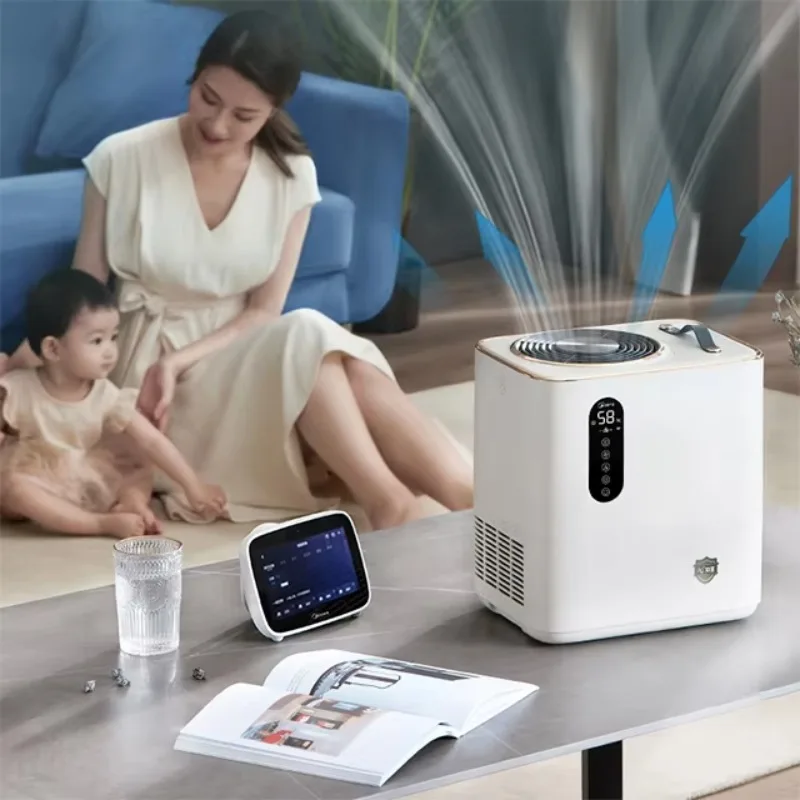 

3.8L Desktop Smart Home Appliances Humificadores H2o, Evaporative Humidifier With Filter, Portable Air Humidifier for Large Room