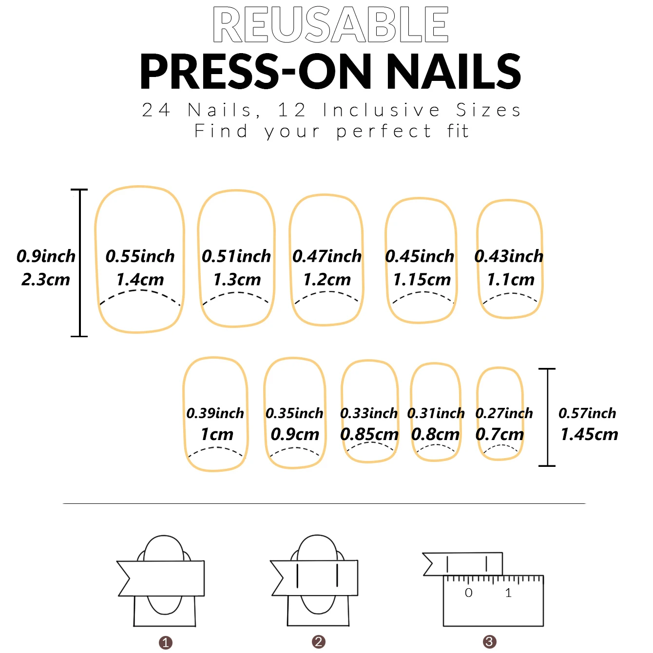 24 قطعة من الضغط المتدرج باللونين الوردي والأبيض على الأظافر، أظافر صناعية مربعة قصيرة بتصميم ماسي، اضغط مغطى بالكامل على أظافر الأكريليك المزيفة