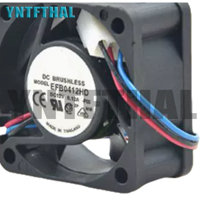 New EFB0412HD DC 12V  0.12A  3 Lines Cooling Fan