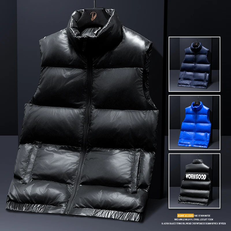

Fashion Zipper Outwear Coat Spring Autumn Men Jacket Solid Women Vest Clothes Oversize Warm Sleeveless Male New Casual Waistcoat