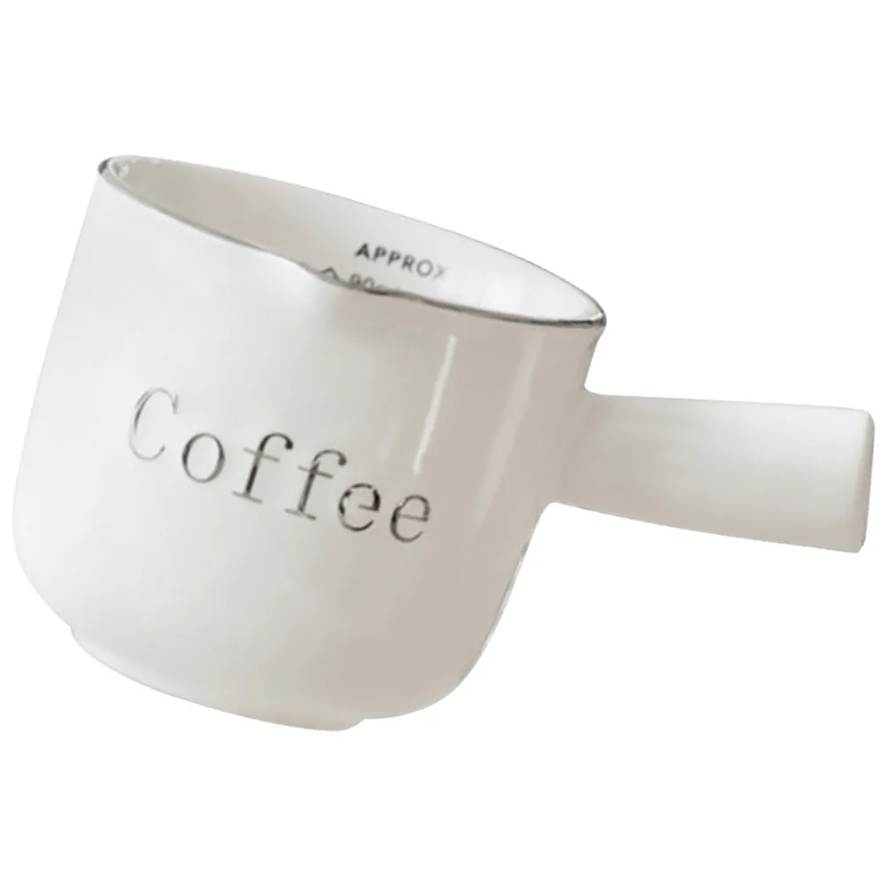 

Ceramic Pitcher Mini Milk Container Coffee Bar Supplies Multi Use Lightweight Practical Creamer Pitcher