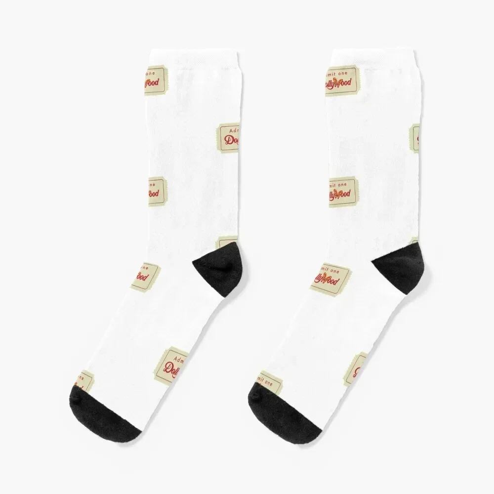 Dollywood Ticket Socks japanese fashion short tennis Socks Women's Men's