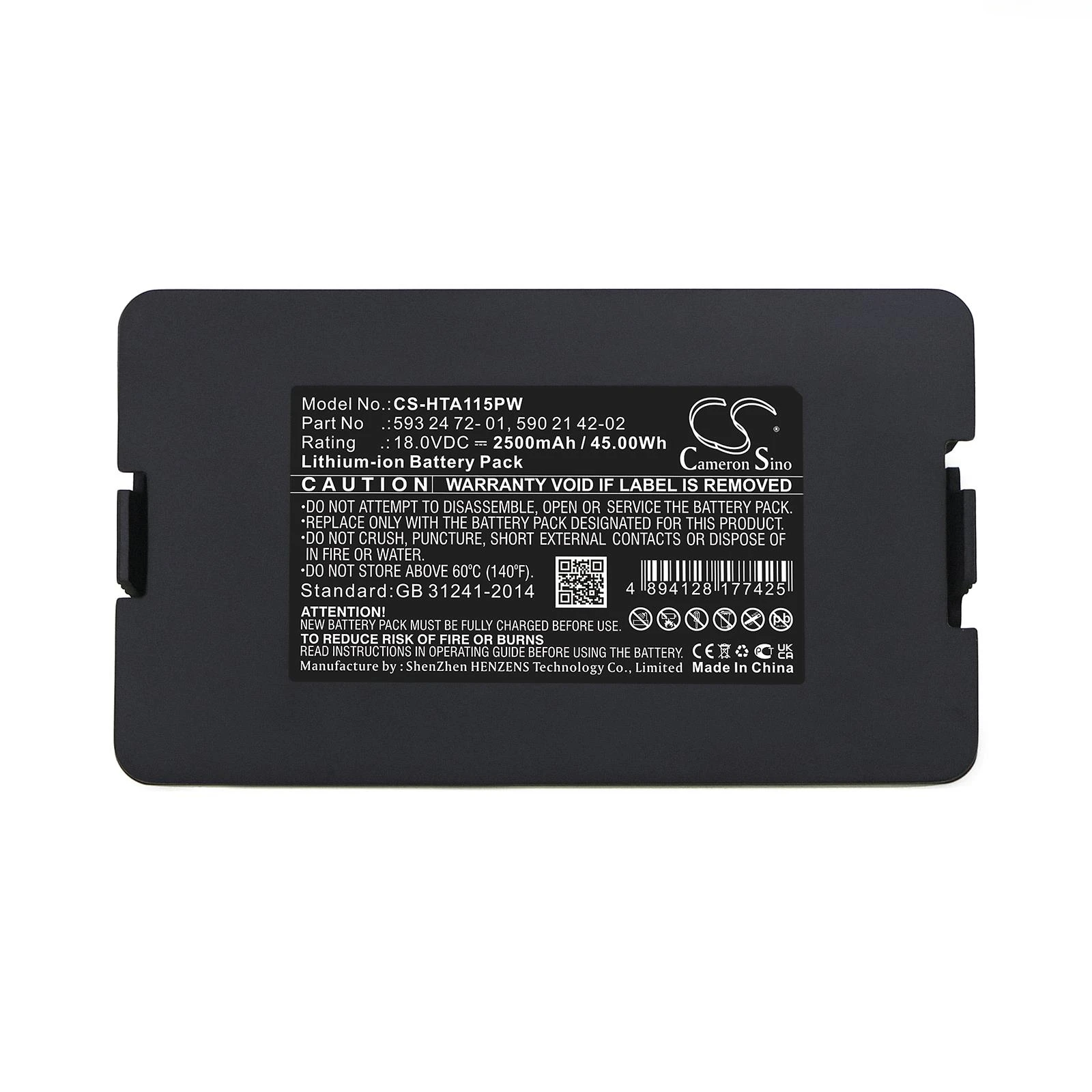 

Cameron Sino 2500mAh Lawn Mowers Battery for Gardena Sileno Life,Sileno 2020,Sileno City 250/400/500, Sileno Life 750/850/1000