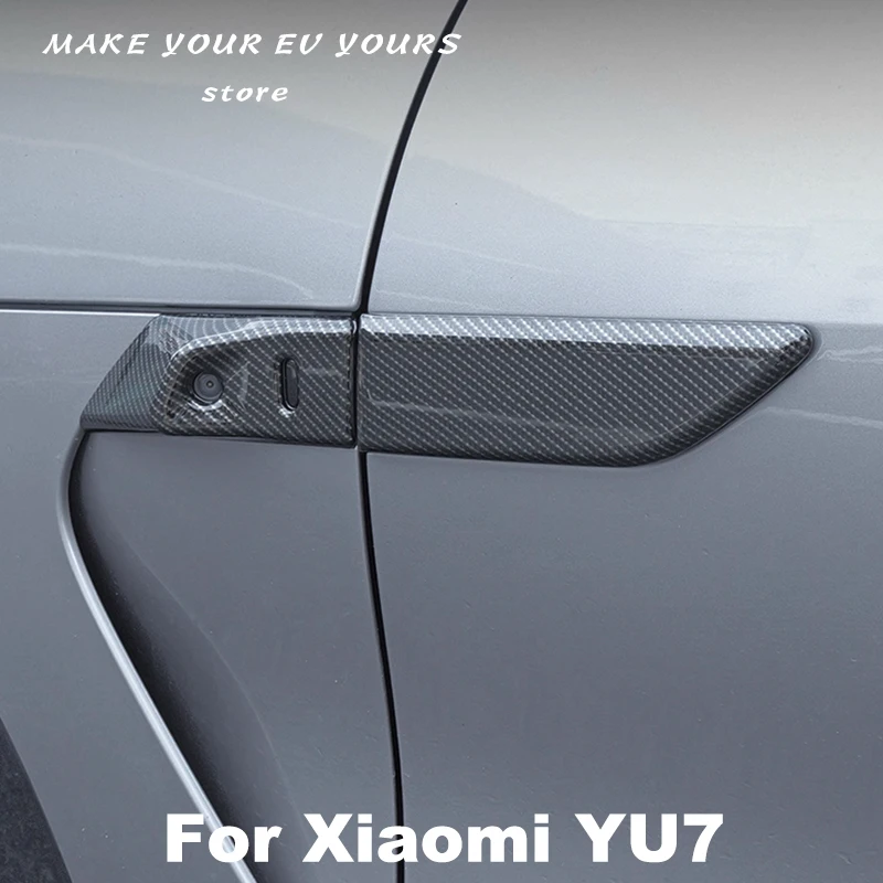 

For Xiaomi YU7 2025 2026 Car Door Side Camera Cover ABS Protection Cover Lens Protector for Car Modification Accessories