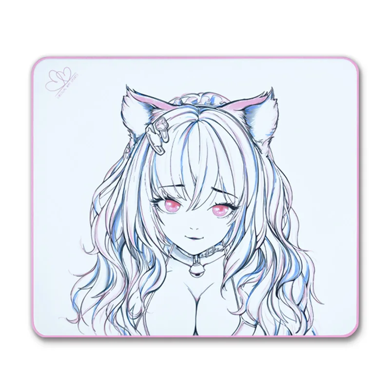 طريقة غير عادية للعبة الرياضية لوحة ماوس Neko Poron الركيزة الرقيقة من القماش القطيفة التحكم يشعر بالحجم الكبير وتحديد المواقع بدقة