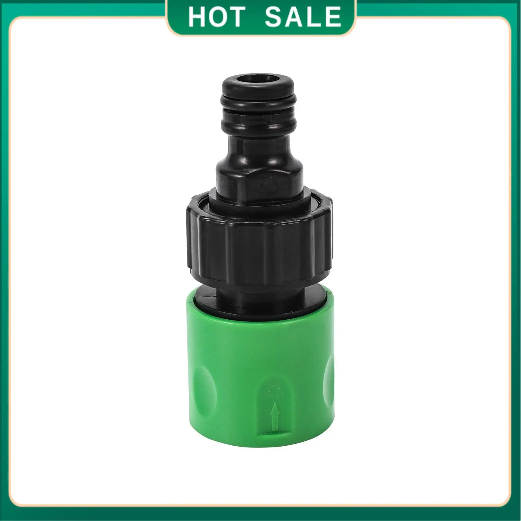 

My Home Garden Quick Connect Release Water Hose Fittings Plastic Connectors, Male & Female 3/4 Inch GHT 10Pcs