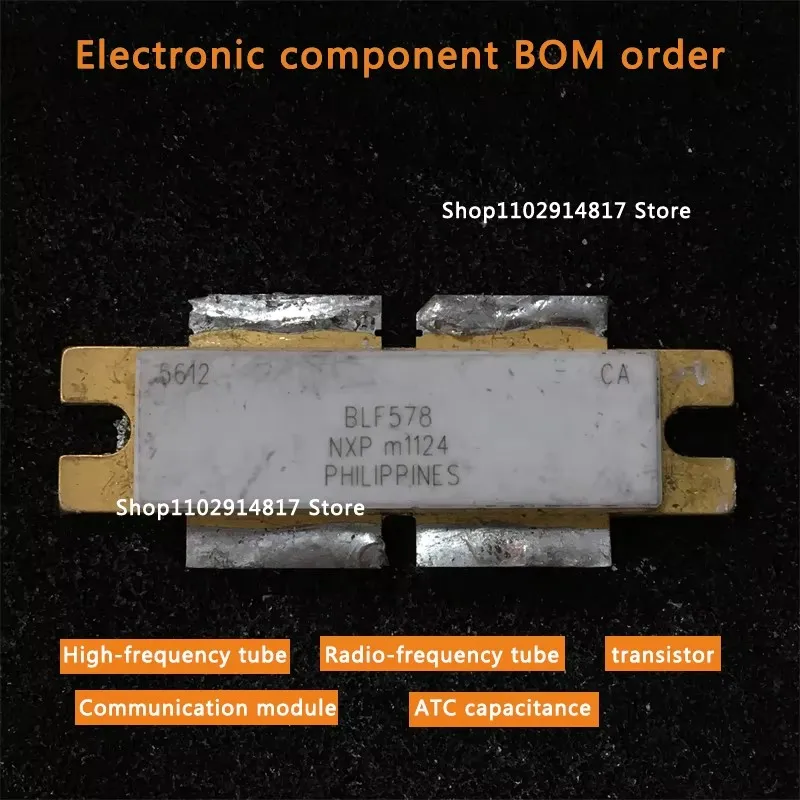 BLF578 1PCS/ ATC capacitor high-frequency tube RF tube Communication module Microwave tube Electronic components