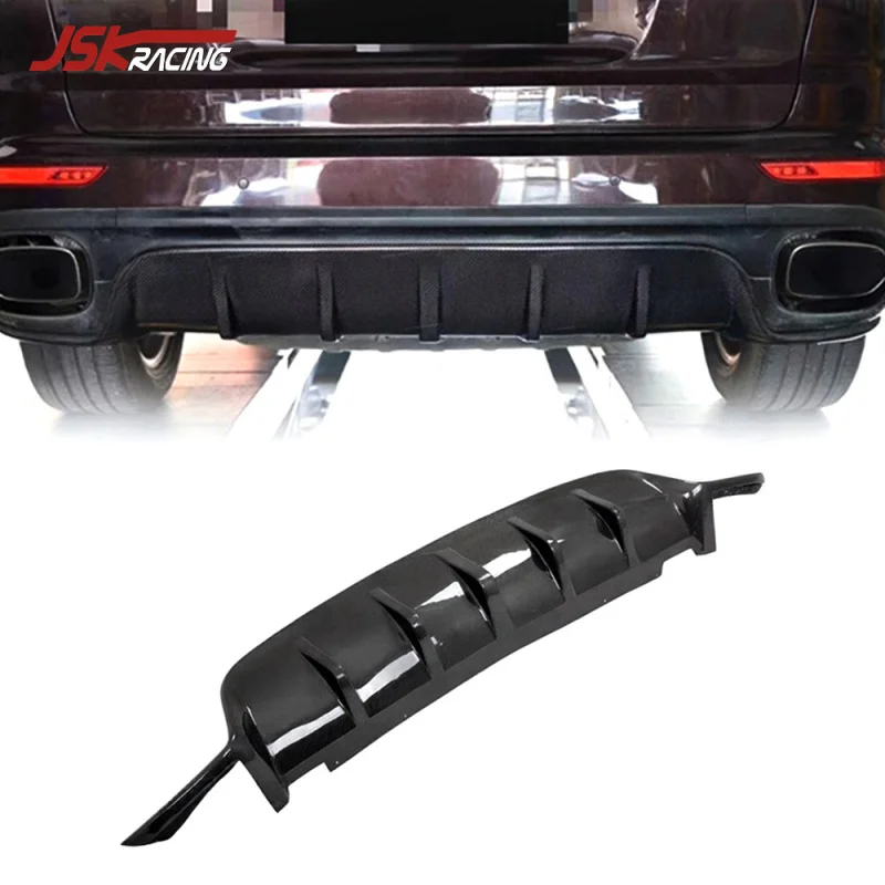

JSK Style Carbon Fiber Rear For 2015-2017 Porsche Cayenne 958.2 Car Bumper Lip