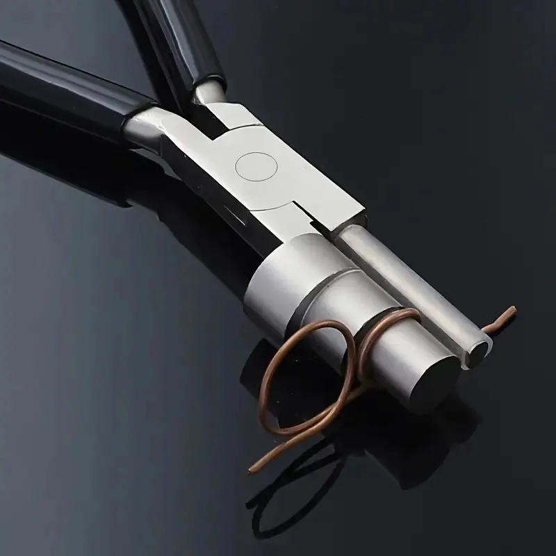 ชุดคีมปากแบน 2 มิติ 3 ชิ้น คีมปากแบนแบบไนลอน และคีมทำห่วงลวดสำหรับทำเครื่องประดับ